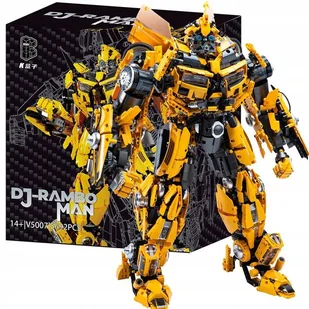 Klocki techniczne Robot DJ-Rambo Man V5007 konstrukcyjne zestaw klocków - Roboty dla dzieci - miniaturka - grafika 1