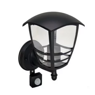 Lampa Ogrodowa Kinkiet Elewacyjny Z Czujnikiem Ruchu Imma Black Pir E27 Czarny Ip44 Edo777381 Edo Garden Line - Lampy ogrodowe - miniaturka - grafika 1