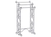 Wieszaki łazienkowe - Stojak Na Ręczniki 27 X 90 Cm Szary Chillan - miniaturka - grafika 1