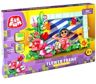 Klocki - Klocki Ramka Kwiatowa ramka na zdjęcia z klocków 366 el. dzieci 6+ Elefun - miniaturka - grafika 1