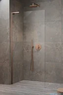 Kabiny prysznicowe - Radaway Modo SL II Brushed Copper kabina Walk-in 95x200 lewa szczotkowana miedź 10319095-93-01L - miniaturka - grafika 1