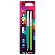 Długopisy - 2 x Długopis Parker Jotter Originals 80's Retro Wave zielony + turkusowy - 2186315 - miniaturka - grafika 1