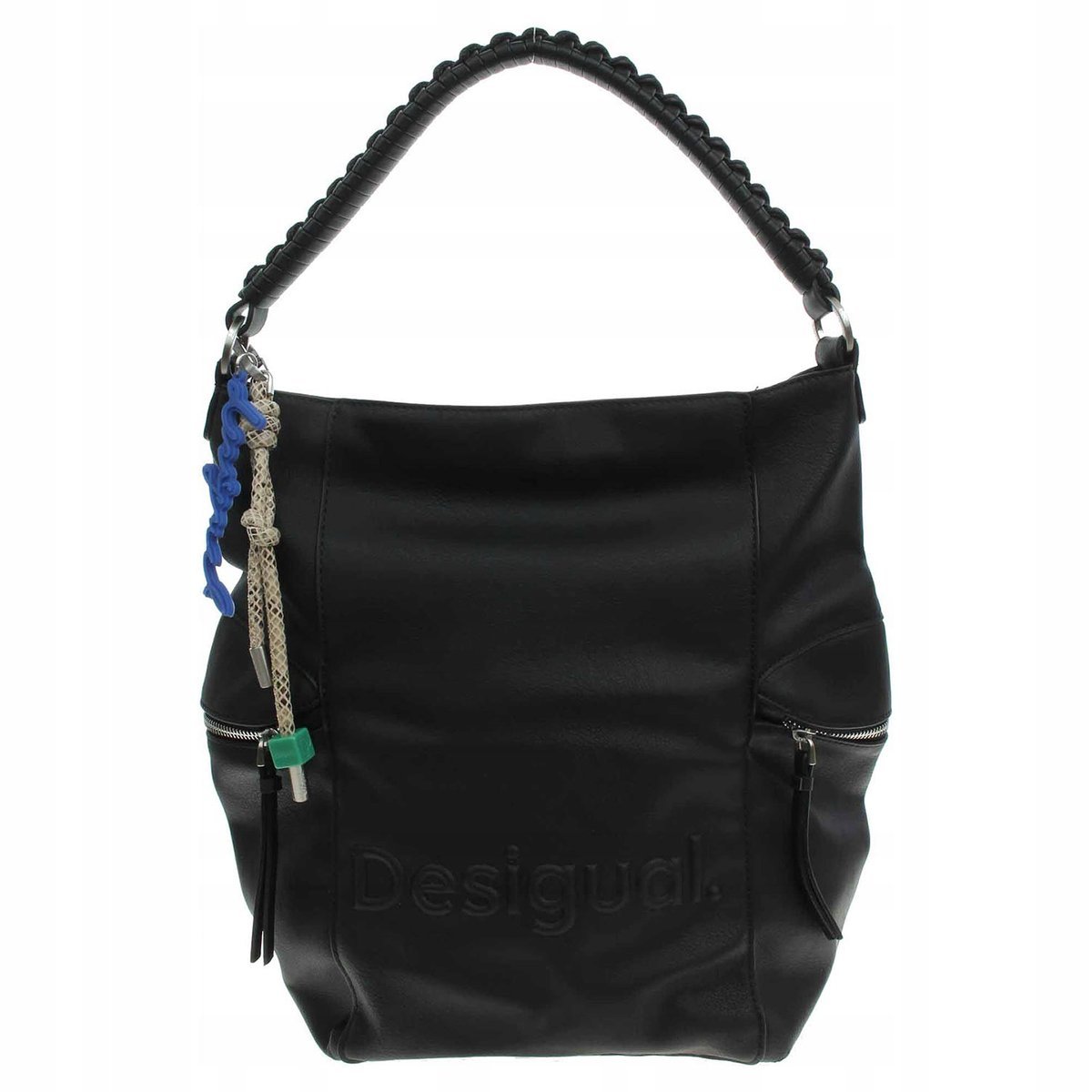 Desigual Plecak Damski Nero 34 X 12 X 33 Cm. Czarny