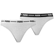 Bielizna sportowa damska - Bielizna treningowa damska majtki Puma String 2Pack - miniaturka - grafika 1