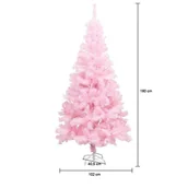 Choinki - Różowa sztuczna choinka - w kilku rozmiarach -180 cm-owa - miniaturka - grafika 1