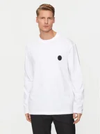 Koszulki męskie - Just Cavalli Longsleeve 77OAHE10 Biały Regular Fit - miniaturka - grafika 1