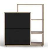 Szafki na buty - 2 szafka komorowa na obuwie z regałem S5-N01 - miniaturka - grafika 1