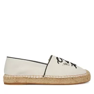 Espadryle damskie - Espadryle KARL LAGERFELD KL81125 Biały - miniaturka - grafika 1
