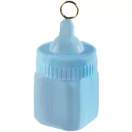 Balony i akcesoria - Obciążnik do balonów, Butelka, błękitny, 80 g - miniaturka - grafika 1