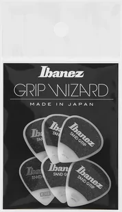 Ibanez PPA16MSG-WH Zestaw 6 kostek do gitary Sand Grip - Inne akcesoria gitarowe - miniaturka - grafika 1