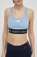 Bielizna sportowa damska - The North Face biustonosz sportowy Tech kolor niebieski NF0A87JXQEO1 - miniaturka - grafika 1
