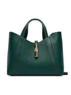 Torebki damskie - Furla Torebka Goccia Shopper Bag S WB01789 BX3353 KH 4282S Zielony - miniaturka - grafika 1