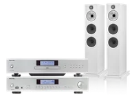 Zestawy stereo - Rotel A14 MKII (srebrny) + CD14 MKII (srebrny) + 603 S3 (biały) - miniaturka - grafika 1