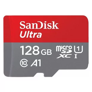 SanDisk Ultra microSDXC - Karta pamięci 128 GB A1 Class 10 UHS-I U1 120 MB/s - Karty pamięci - miniaturka - grafika 1