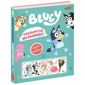Komiksy dla dzieci - Bluey Pobawmy Się Na Dworze! Książka Z Magnesami Dla Dzieci - miniaturka - grafika 1
