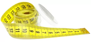 Centymetr krawiecki w etui, dwustronny 150 cm - Pasmanteria - miniaturka - grafika 1