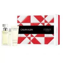 Calvin Klein SET Eternity edp 100ml + blo 100ml + edp 10ml - Zestawy perfum damskich - miniaturka - grafika 1