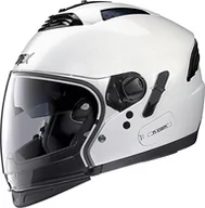 Kaski motocyklowe - Grex G4.2 Pro Kinetic N-Com Metal White XS - miniaturka - grafika 1