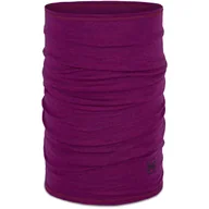 Czapki i chusty sportowe damskie - Chusta wielofunkcyjna z wełny merynosów Buff Merino Lightweight Solid Magenta - miniaturka - grafika 1