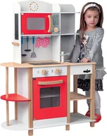 Zabawki AGD - Woody Kuchnia wyspa Trendy czerwona - miniaturka - grafika 1