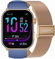 Smartwatch - GRAVITY GT28-8 - ROZMOWY BLUETOOTH, DODATKOWY PASEK (sg037g) - miniaturka - grafika 1