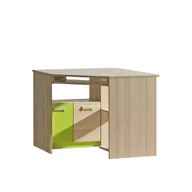 Biurka - Biurko Narożne L11 Lorento Dolmar Jesion Coimbra / Fiolet - miniaturka - grafika 1