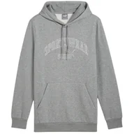 Bluzy sportowe męskie - Męska Bluza Z Logo Essentials 68177 - miniaturka - grafika 1