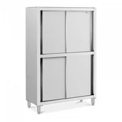 Meble gastronomiczne - Szafa ze stali nierdzewnej - 1200 x 500 x 1800 mm - Royal Catering ROYAL CATERING 10012595 RCDC-120 - miniaturka - grafika 1