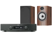 Zestawy stereo - Hegel H95 (czarny) + 706 S3 (mokka) - miniaturka - grafika 1