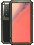 Etui i futerały do telefonów - LOVE MEI Etui pancerne + szkło Powerful do Galaxy S24 FE, zielone - miniaturka - grafika 1