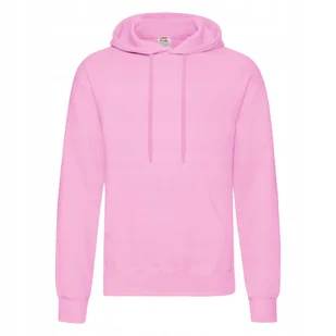 Bluza Męska Z Kapturem Hooded Sweat Jasnoróżowy r. L - Bluzy męskie - miniaturka - grafika 1
