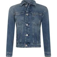 Kurtki i płaszcze dla chłopców - Tommy Hilfiger Jeansowa kurtka Oversize fit - miniaturka - grafika 1