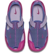 Sandały damskie - NIKE SUNRAY SANDAŁY 903633 500 FIOLETOWY-35 - Nike - miniaturka - grafika 1