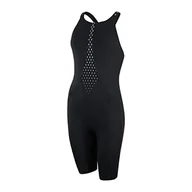 Stroje kąpielowe - Speedo Damski kostium kąpielowy Hydropro Kneesuit jednoczęściowy - miniaturka - grafika 1