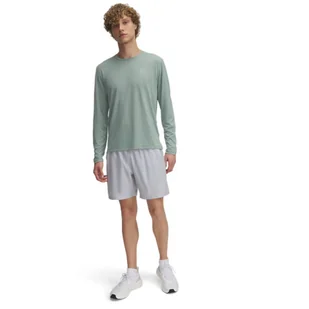Męskie spodenki do biegania Under Armour UA Launch 7\'\' Short - szare - Spodenki męskie - miniaturka - grafika 1