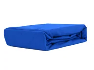 Prześcieradła - PRZEŚCIERADŁO Z GUMKĄ JERSEY VIP BOK 30CM NIEBIESKIE 100x210 - miniaturka - grafika 1
