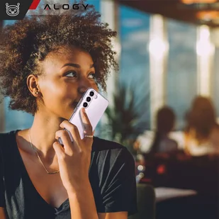 Etui do Samsung Galaxy S24+ Plus obudowa plecki futerał Hybrid Clear Case Alogy Przezroczyste - Etui i futerały do telefonów - miniaturka - grafika 11