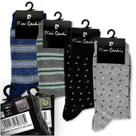 Skarpetki męskie - PIERRE CARDIN Skarpety Garniturowe Bawełniane 4 Pary 2002 Rozmiar 39/42 - miniaturka - grafika 1