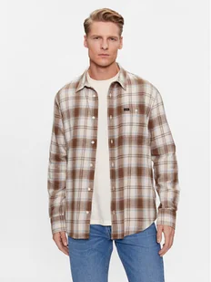 Lee Koszula 112342325 Beżowy Regular Fit - Koszule męskie - miniaturka - grafika 1