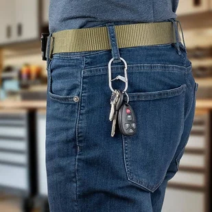 Nite Ize - G-Series Dual Chamber Carabiner #3 - Black - GS3-01-R6 - Akcesoria turystyczne - miniaturka - grafika 6