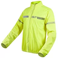 Odzież motocyklowa - REBELHORN Horizon kurtka przeciwdeszczowa na motocykl, laminowana membrana, elementy odblaskowe, wiatroszczelna, oddychająca, wodoszczelna, podwójne szwy, fluorescencyjny żółty, 3XL - miniaturka - grafika 1