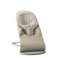 Leżaczki i huśtawki - BABYBJORN - leżaczek BLISS WOVEN - Jasny Beż melanż - miniaturka - grafika 1