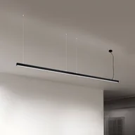 Lampy sufitowe - ORION Lampa sufitowa LED Bounce, czarna, długość 113 cm, CCT, aluminium - miniaturka - grafika 1