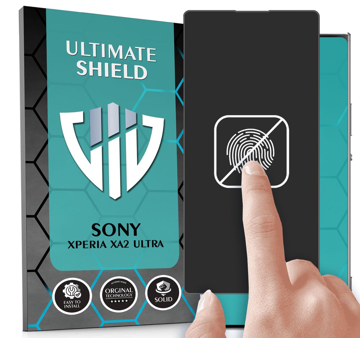 FOLIA DO SONY XPERIA XA2 ULTRA HYDROŻELOWA MATOWA CAŁY EKRAN 5D