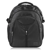 Plecaki - Plecak męski wodoodporny czarny pojemny do pracy paolo peruzzi t-103-bl - miniaturka - grafika 1