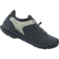 Buty rowerowe - Buty do rowerów miejskich/turystycznych EX300W, szaro-miętowe - miniaturka - grafika 1