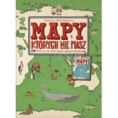 Atlasy i mapy - Mapy których nie masz Aleksandra Mizielińska Daniel Mizieliński - miniaturka - grafika 1