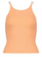 Koszulki sportowe damskie - Gymshark Top sportowy "Studio" w kolorze pomarańczowym - miniaturka - grafika 1