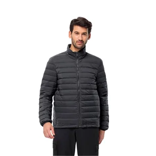 Męska kurtka puchowa Jack Wolfskin ARCADEN JKT M phantom - S - Kurtki męskie - miniaturka - grafika 1