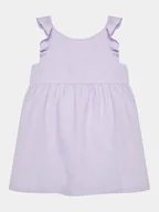 Sukienki i spódniczki dla dziewczynek - United Colors Of Benetton Sukienka codzienna 4BE7GV00Q Fioletowy Regular Fit - miniaturka - grafika 1